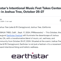 Earthstar’s Intentional Music Fest Takes Center Stage in Joshua Tree – Yahoo Finance